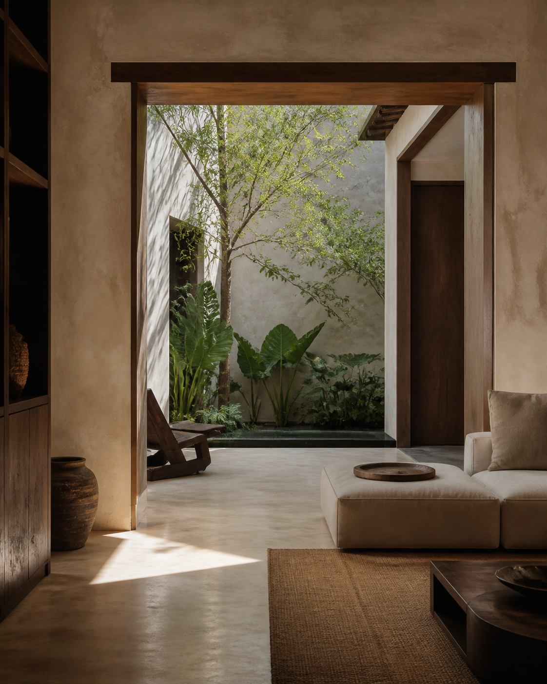 Courtyard House interior concept