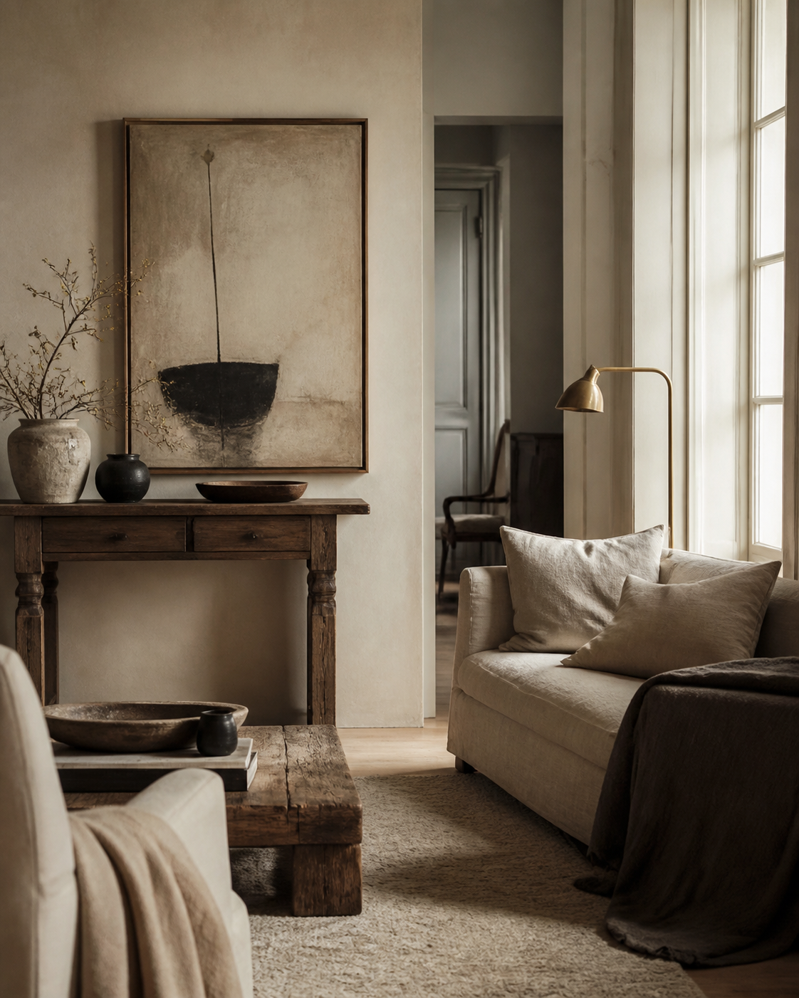 Linen & Oak Townhouse interior concept