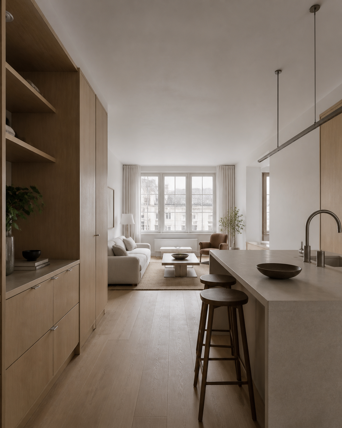 Northlight Apartment interior concept